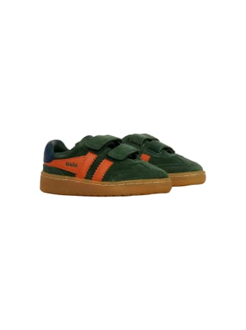 Gola Ledersneakers Kind Viper Strap Grün
