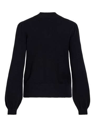 Vila Strickpullover in Black