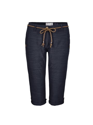 Killtec Caprihose mit Gürtel in Dunkelnavy