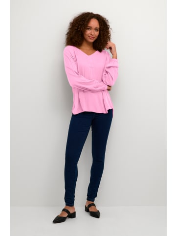 Kaffe Langarm-Bluse Amber Regular fit in Vetiver