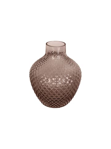 Present Time Vase Delight - Schokoladenbraun - Ø18x20cm
