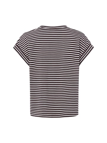 Zero  T-Shirt in schoko weiß - 0002