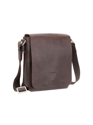 Strellson Schultertasche 'Abbey Jeremy in Dunkelbraun 20,00 x 23,00 x 6,00 cm'