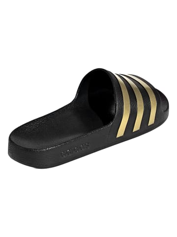 adidas Badeschuhe Adilette Aqua in Schwarz