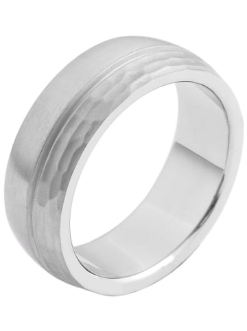Adeliás Herren Ring aus Edelstahl in silber