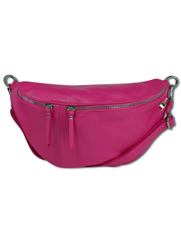 Florence Florence Gürteltasche Leder pink ca. 37cm breit