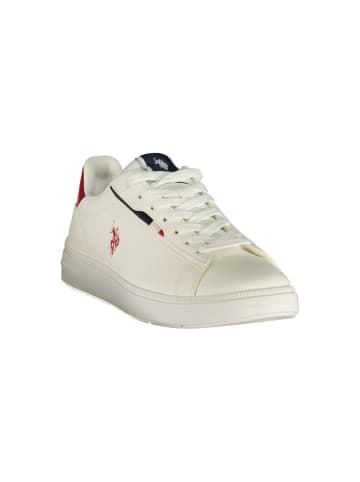 U.S. Polo Assn. Weiß Herren Sneaker aus Polyurethan
