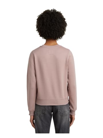 G-Star Raw Center Chest Logo Crew Sweater lt berry mist