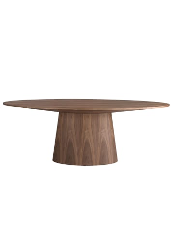 Angel Cerdá Esstisch 1013 in Walnuss – Ø220 x (H)76 cm
