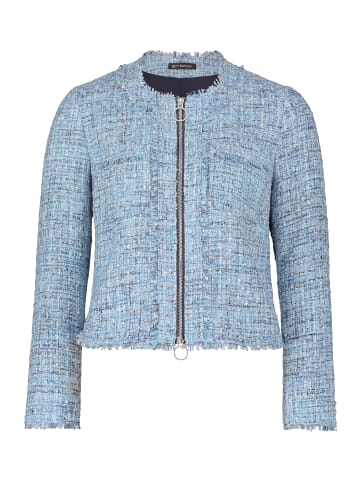 Betty Barclay Blazer-Jacke mit Fransen in Light Blue/Dark Blue