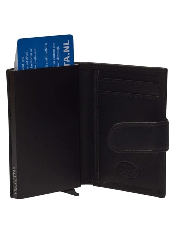 The Chesterfield Brand Hannover - Kreditkartenetui 6cc 10 cm RFID (off white) in schwarz