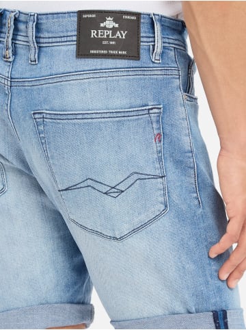 Replay Jeansshorts in light stone - 0001