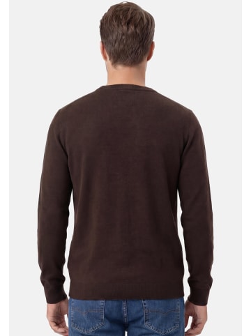 S. Oliver Pullover Basic in Dunkelbraun