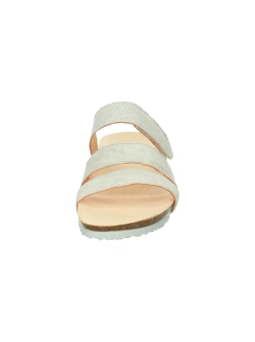 Think! Tieffußbett Pantolette JULIA DAMEN in Pearl/Kombi