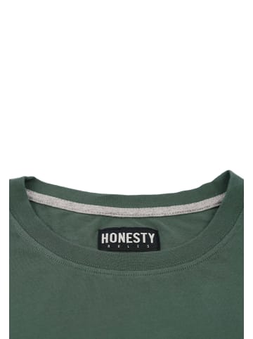 HONESTY RULES T-Shirt " Basic " in cilantro-green