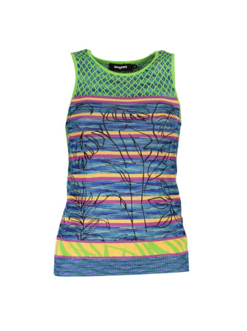 Desigual Grünes Viskose-Tanktop