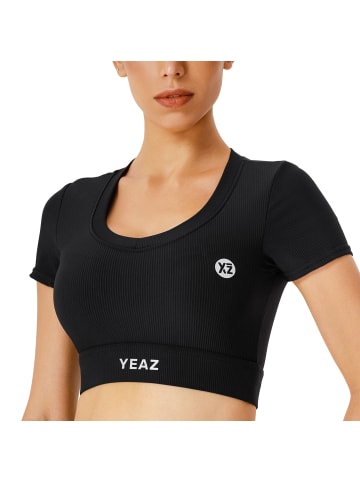 YEAZ CLUB LEVEL short top in schwarz