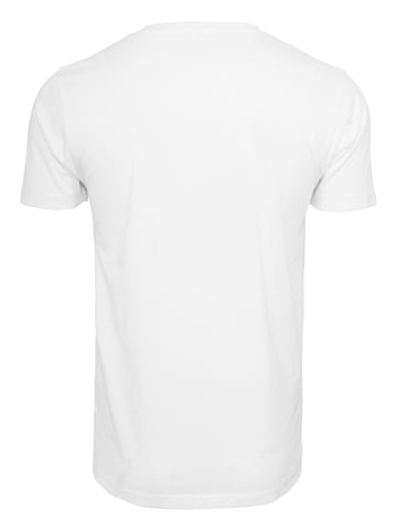 Mister Tee T-Shirt kurzarm in white