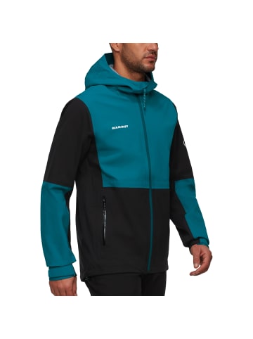Mammut Linard Guide HS Hooded Jacket in Blau