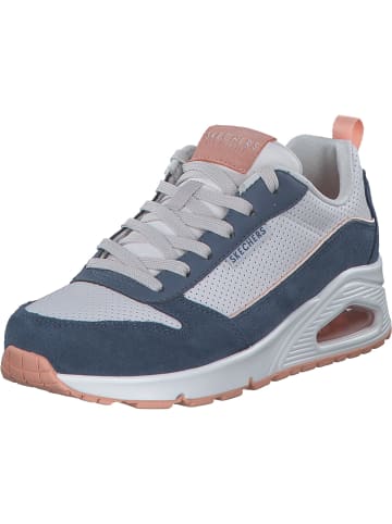 Skechers Schnürschuhe in WHITE/BLUE