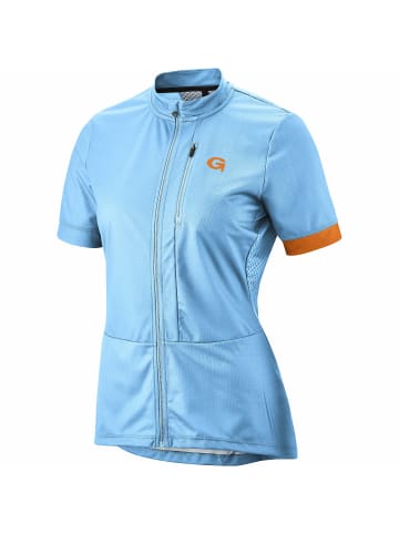 Gonso Bikeshirt-1/2-FZ Careser in Hellblau