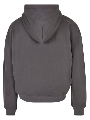 Urban Classics Zip-Kapuzenpullover in schwarz