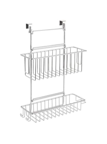 Wenko Hängender Küchenschrank unter Spüle in Silbern, (B) 32 x (H) 47 x (L) 12,5 cm