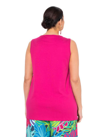 Ulla Popken Strick-Top in helles erika