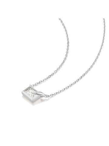 Ania Haie Kette Halskette - Sparkling Bezel in silber