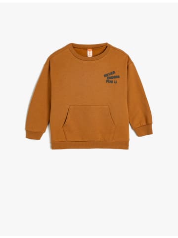 KOTON Sweatshirt in Braun