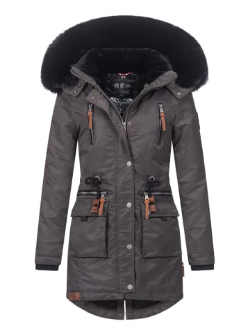 Navahoo Winterjacke B873 in Anthrazit