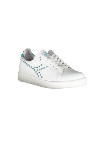 Diadora Weiße Leder-Sneaker