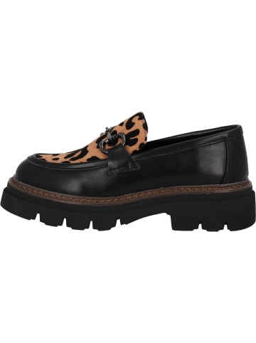 palado Loafers in BLACK CAMEL