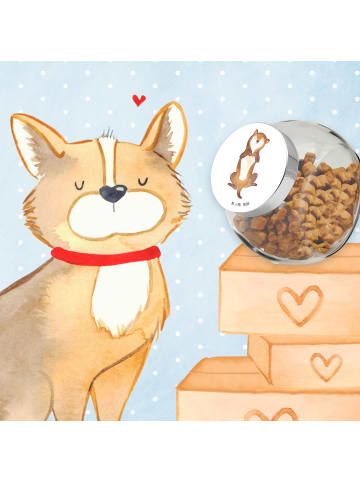 Mr. & Mrs. Panda Dose Hund Streicheln ohne Spruch in Weiß