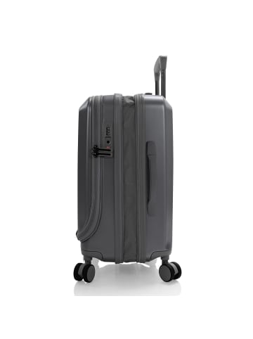 Heys EZ Fashion 4 Rollen Kabinentrolley S 53 cm mit Dehnfalte in charcoal