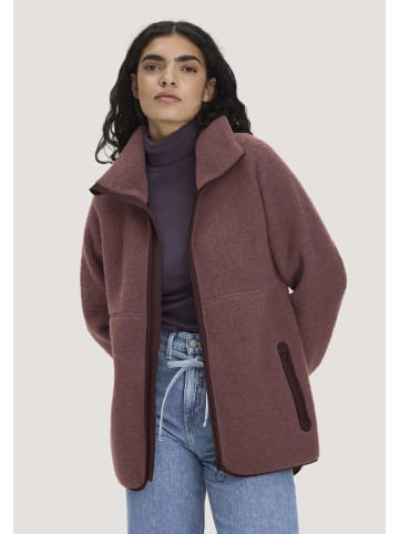 Hessnatur Wollfleece Jacke in wildrose