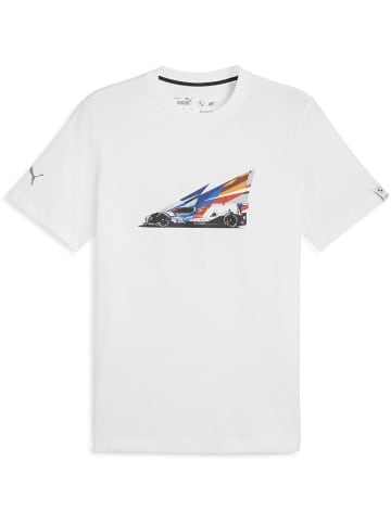 Puma T-Shirt "BMW MMS CAR GRAPHIC TEE 2" in Weiß