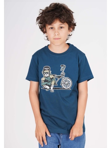 Band of Rascals T-Shirts " Low Rider " in petrol