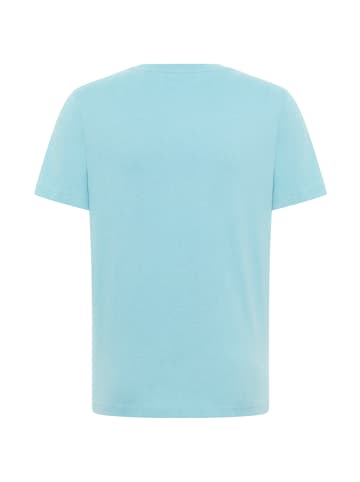 ELBSAND T-Shirt Edo in Ocean Wave