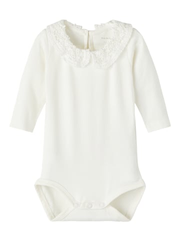 name it Spitzenkragen-Body festlich in white alyssum