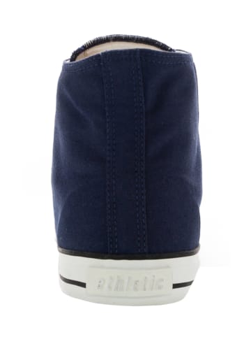 ethletic Canvas Sneaker White Cap Hi Cut in ocean blue just white