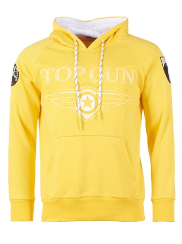 TOP GUN Hoodie Defend TG20193010 in yellow