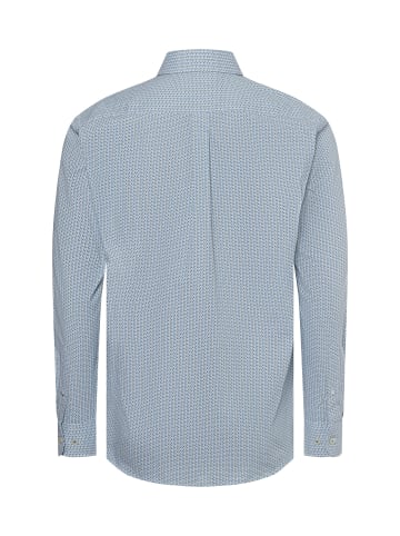 FYNCH-HATTON Hemd in ecru blau