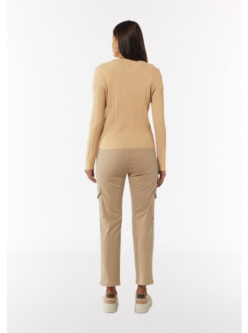 comma Strickjacke in 8406_sandstein