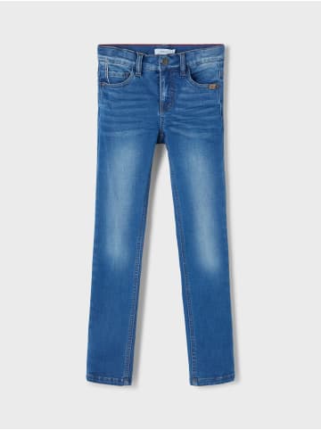 name it Stretch Jeans Slim Fit NKMTHEO in Blau
