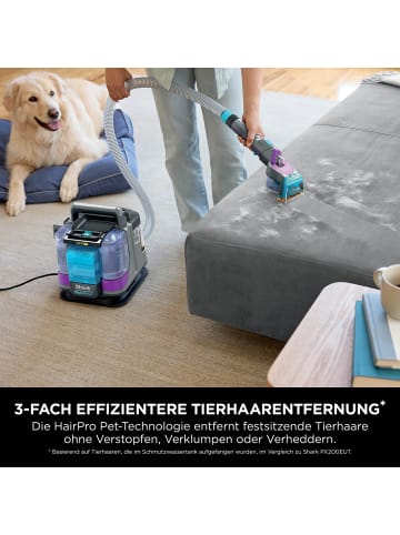 Shark Dampfreiniger PX200EUT StainStriker in Türkis