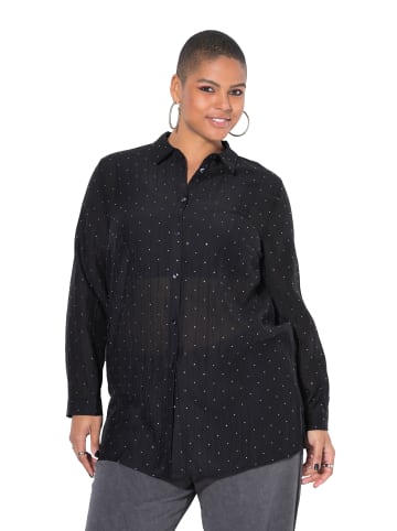 Studio Untold Hemdbluse in schwarz