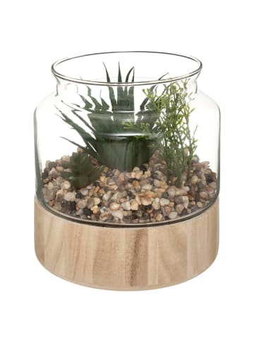 Atmosphera Créateur d'intérieur Kunstpflanze in transparent
