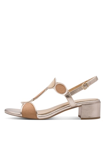 Marco Tozzi Sandale Sandalette in metallic