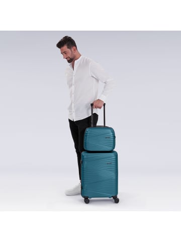 Pactastic Collection 02 Beautycase 34 cm in turquoise metallic